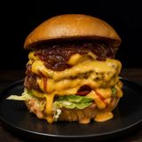 Троен Чийзбургер + Гарнитура