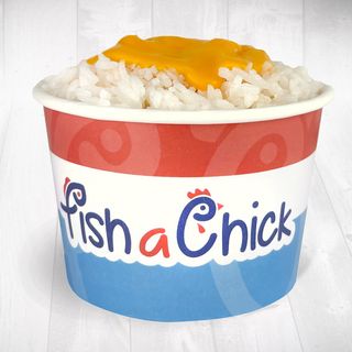 Ориз басмати с чедър сос (120г)