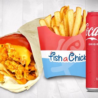 Начо-чийз рап с пиле меню