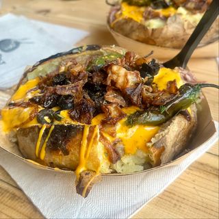 Картоф “Дърпано телешко”