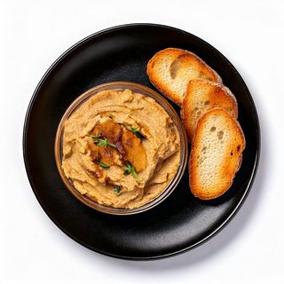 Карамелизиран пилешки пастет с био багети-0.300г