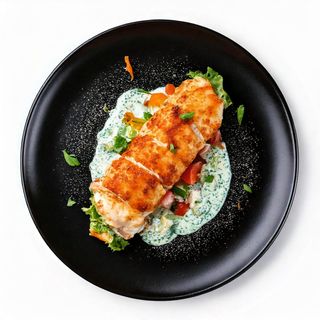 Пълнено пилешко филе