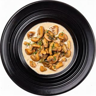 Печурки в чеснов сос