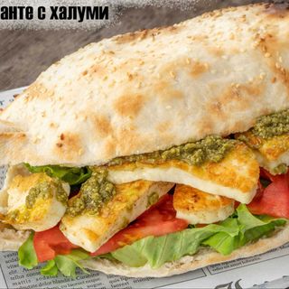 Халуми шаварма