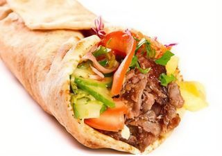 Пикантен телешки дюнер с яйца