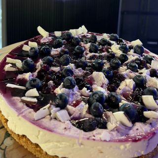 Blueberry чийз домашен