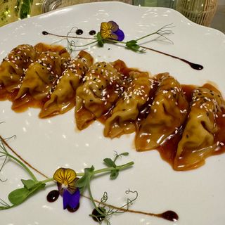 Гьоза със скариди.