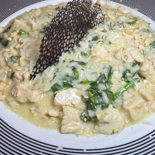 Ризото Pollo с Бурата от област Пулия