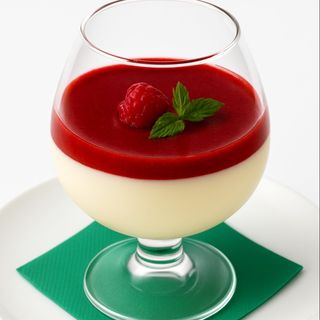 Панакота с бял шоколад