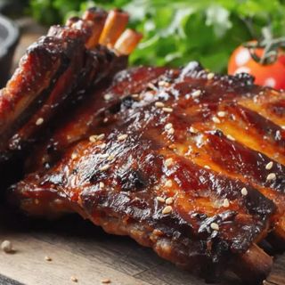 Агнешки ребърца на жар