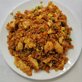 35. Ориз със свинско и зеленчуци (500 г)