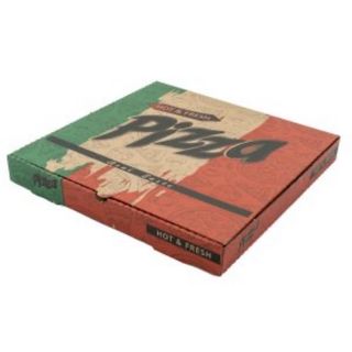 Пица с шунка и топено сирене