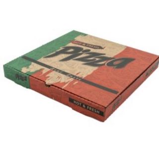 Пица с пиле, топено сирене и гъби