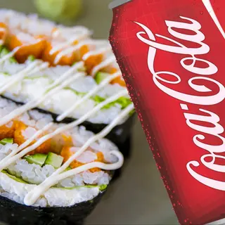 Суши сандвич с хрупкаво пиле+ Coca-Cola