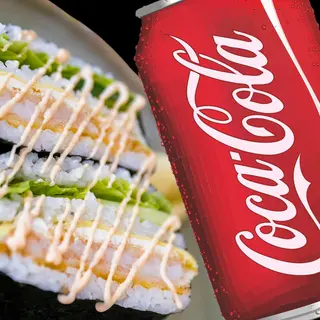 Суши сандвич със скариди+ Coca Cola