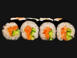 Хосомаки пушена сьомга