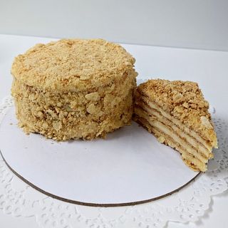 Торта "Наполеон" (500г) - Несъдържащо лактоза и захар
