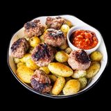 ТЕЛЕШКИ КЮФТЕНЦА С КАРТОФИ СОТЕ 