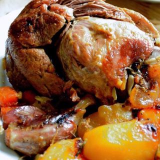 Свински джолан(без кост) с картофи