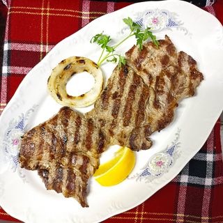 Свинска пържола на скара