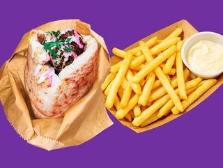 Пита с патладжан и картофки