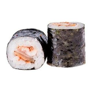 Маки с пържена сьомга