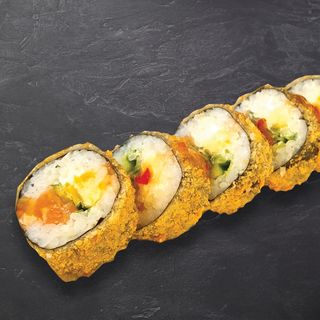 Хрупкав рол сьомга