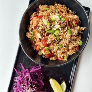 Ориз по азиатски с миди