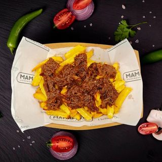 Картофки с дърпано телешко (1бр)