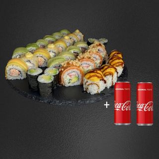 Сет 5 + 2 Напитки 0,330л