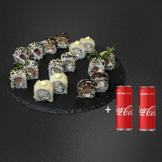 Сет 3 + 2 Напитки 0,330л