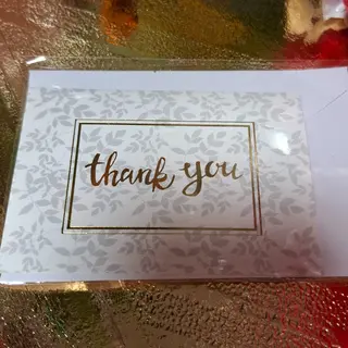 Картичка-thank you