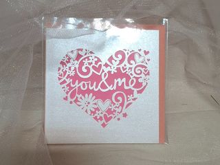 Картичка-you & me