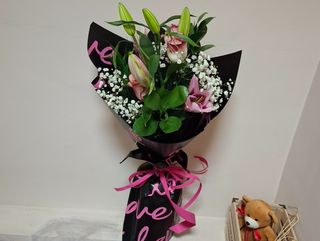 Букет-Pink love