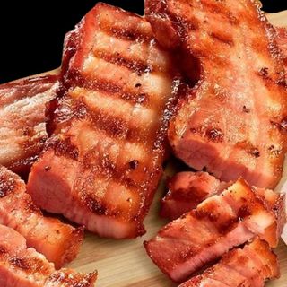 Пресен бекон на джоспер с барбекю сос