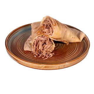 Сандвич с дърпано пуешко месо, ориз или печен картоф