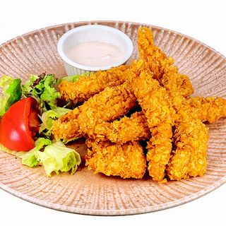 Пилешки пръчки корнфлейкс