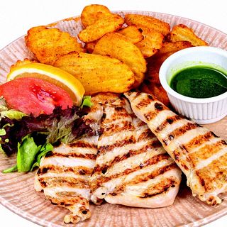 Пилешко филе на барбекю