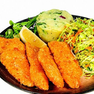 Бяла риба с картофена коричка