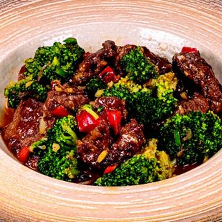 Телешки Късчета по Азиатски