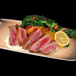 Риба ТОН с Филаделфия и Картофени Рьощи