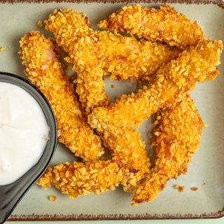 Пилешки хапки с корнфлейкс