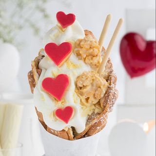 Бъбъл гофрета Чийзкейк