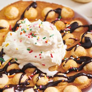 Бъбъл гофрета с шоколад по избор