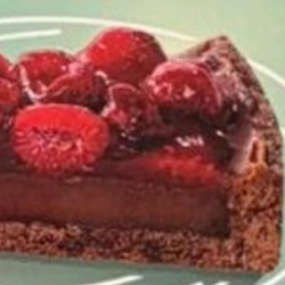 Тарт шоколад с малини