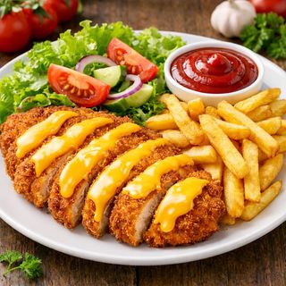 Пилешки шницел порция (300г)
