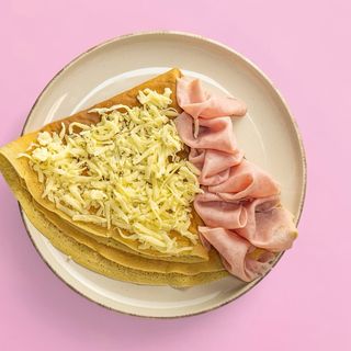 Турбо палачинка с кашкавал и шунка (40см)