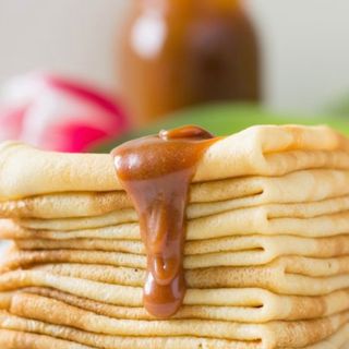 Палачинка с Nutella и солен карамел
