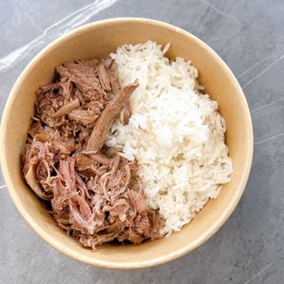 Дърпано телешко с Ориз Басмати 350гр