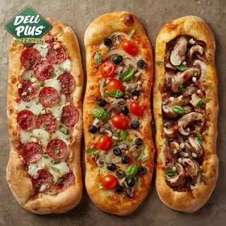 Deli Plus Pizza & Fun x 3